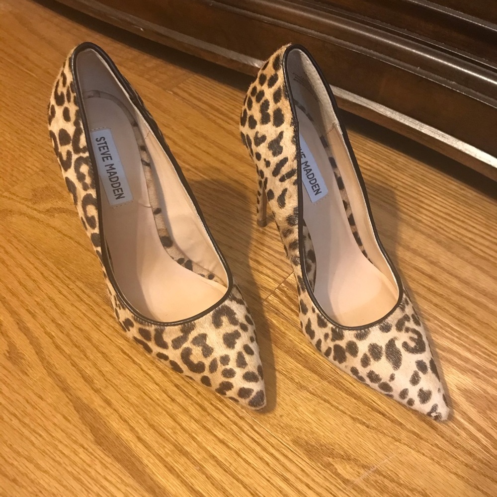 Steve Madden Leopard Stilettos